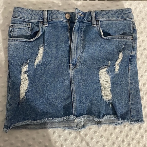 Forever 21 Los Angeles Women’s Blue Jean Skirt! - Picture 2 of 5